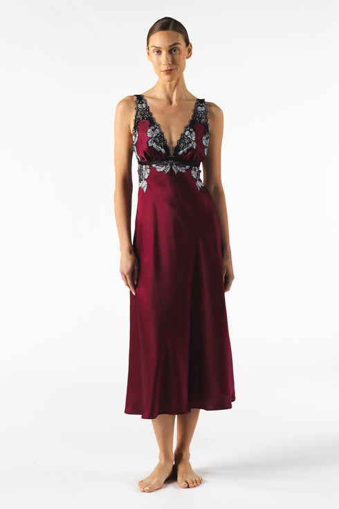 NK Imode Roxy Rapture Bust Support Long Silk Gown